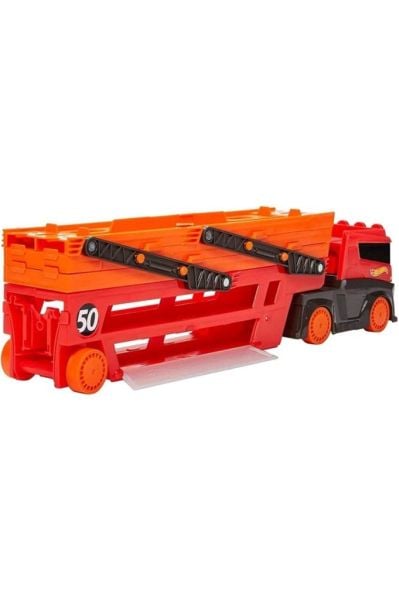 Hot Wheels Mega Tır (Kırmızı-Turuncu) GHR48