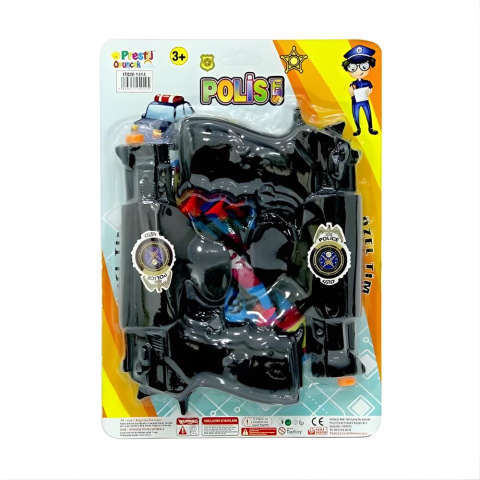 Kartelalı 2'li Silahlı Polis Seti