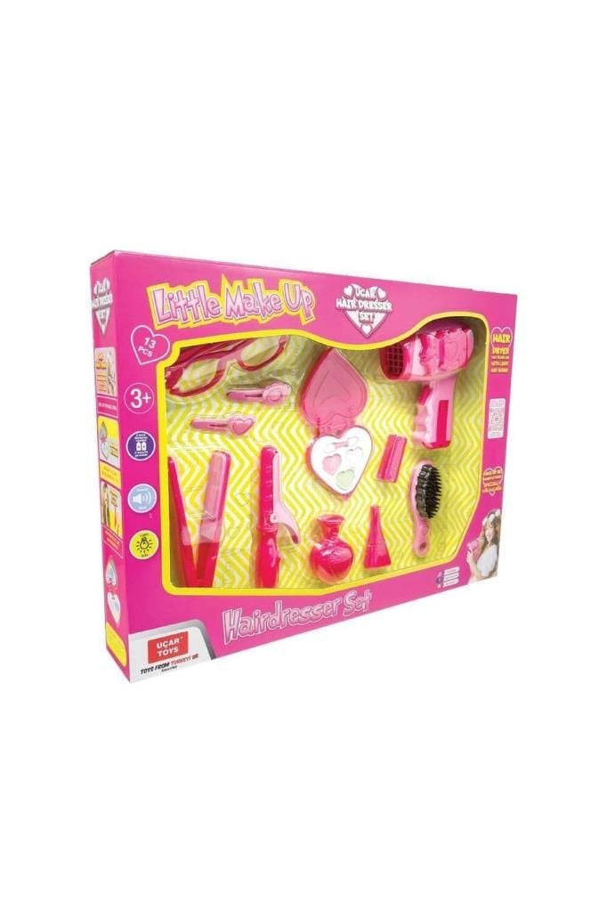 Kuaför Seti Makyajlı Sesli Işıklı