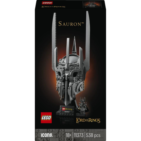 LEGO® Icons Yüzüklerin Efendisi: Sauron'un Miğferi 11373