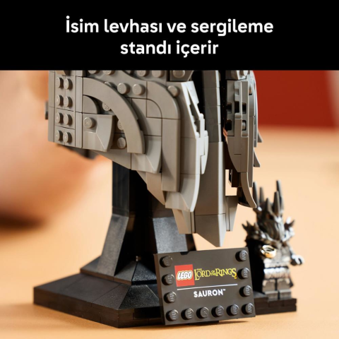 LEGO® Icons Yüzüklerin Efendisi: Sauron'un Miğferi 11373