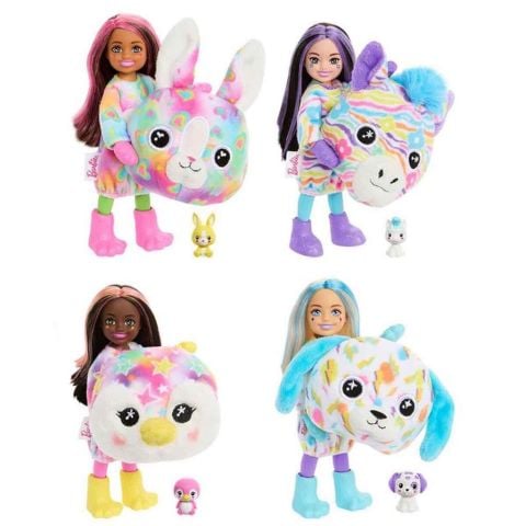 Barbie Chelsea Cutie Reveal Renk Değiştiren Rüya Renkler Serisi Sürpriz Paket HRK42