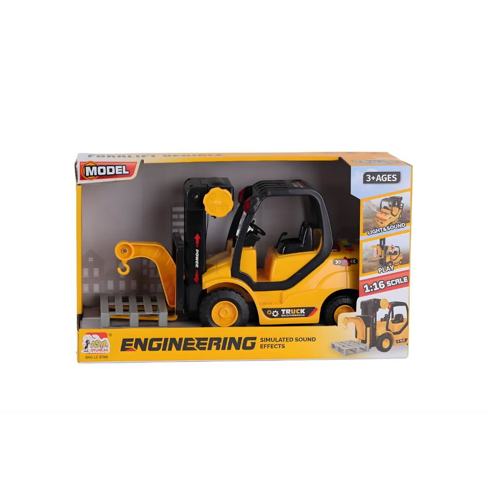 1:16 Ölçek Kutulu Forklift