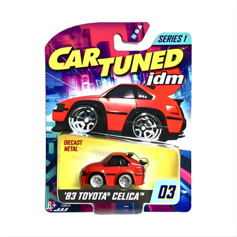 CarTuned JDM Seri 1 1983 Toyota Celica Supra - Kırmızı Araba