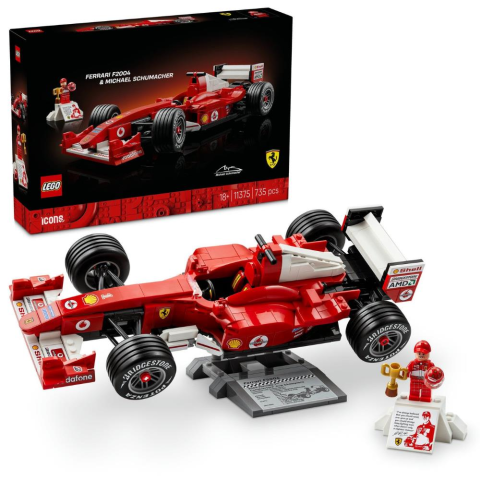 LEGO® Icons Ferrari F2004 ve Michael Schumacher 11375
