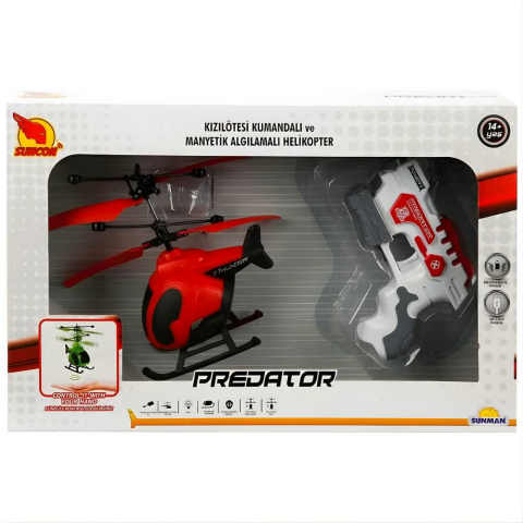 Kızılötesi Kumandalı Manyetik Algılamalı Helikopter