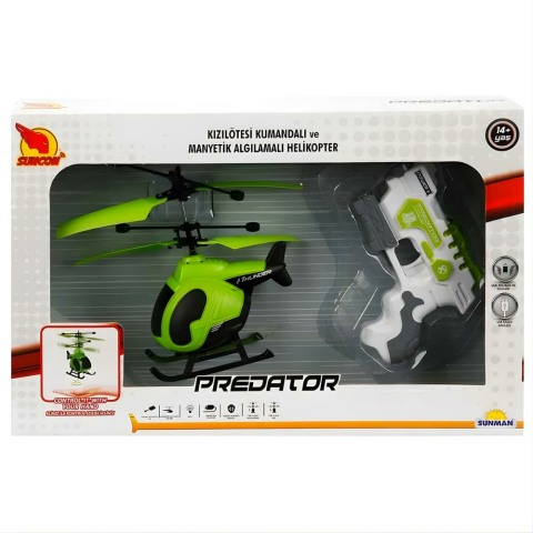 Kızılötesi Kumandalı Manyetik Algılamalı Helikopter