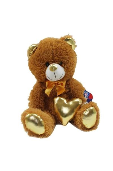 Parlak Kalpli Peluş Ayı 40 Cm 62501