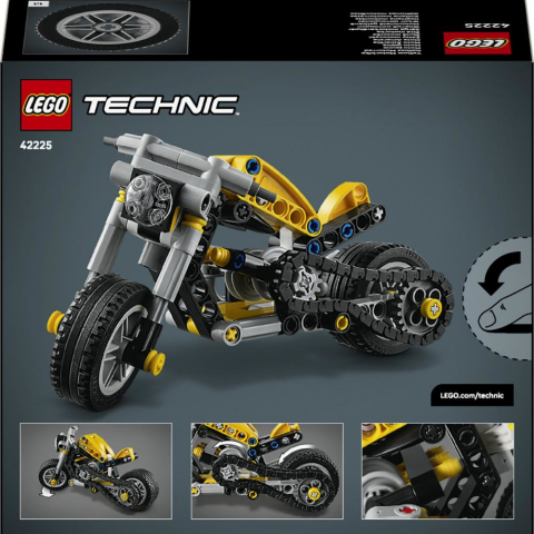 LEGO® Technic Sarı Motosiklet 42225