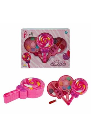 Lolipop Şekilli 2 Katlı Makyaj Güzellik Seti