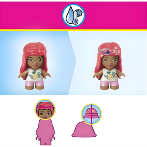 MEGA Barbie Color Reveal Mini Bebekler HHP85