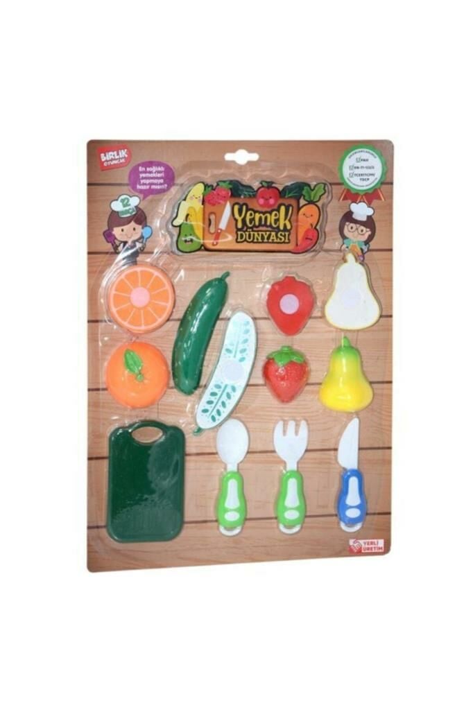 Kesilebilen Sebze Meyve Seti 12 Parça