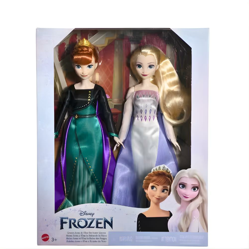 Disney Karlar Ükesi Prensesleri Anna ve Elsa - 2'li Paket