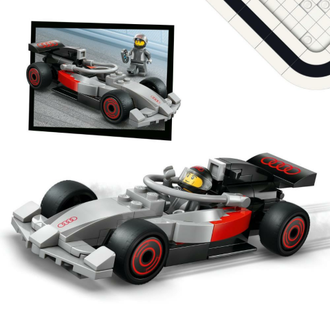 LEGO® City Audi F1® Yarış Arabalı F1® Sergileme Kamyonu 60493