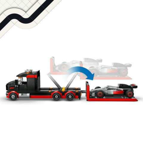 LEGO® City Audi F1® Yarış Arabalı F1® Sergileme Kamyonu 60493