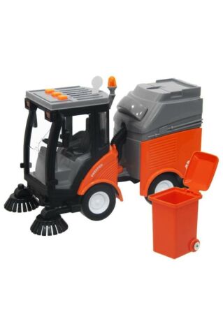 Maxx Wheels Sesli Ve Işıklı Çöp Süpürme Temizlik Aracı