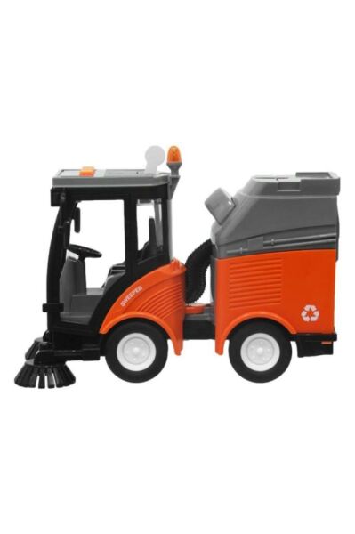 Maxx Wheels Sesli Ve Işıklı Çöp Süpürme Temizlik Aracı