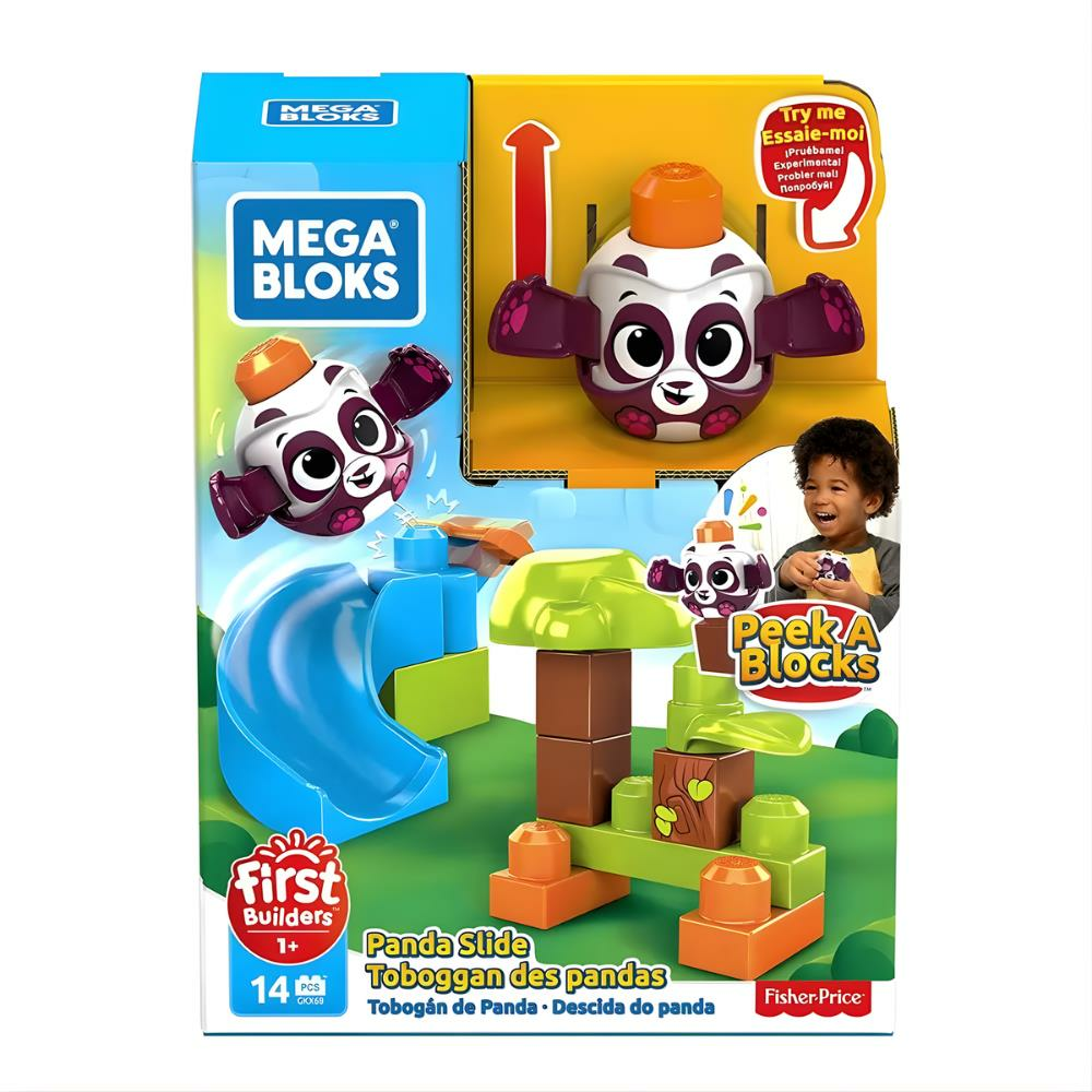 Mega Bloks Peek A Blocks Oyun Seti Panda GKX68
