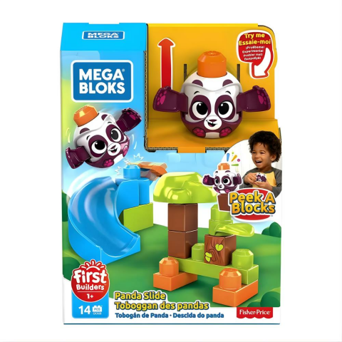 Mega Bloks Peek A Blocks Oyun Seti Panda GKX68