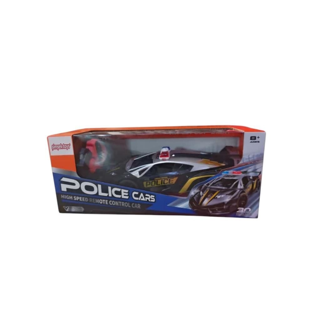 1:18 Şarjlı Uzaktan Kumandalı Işıklı Hızlı Polis Arabası