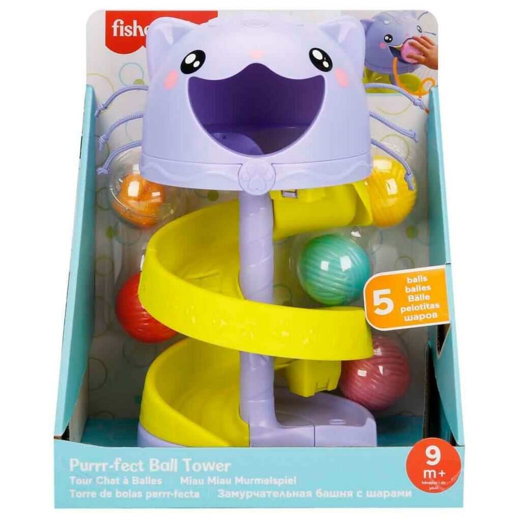 Fisher Price Sevimli Kedinin Top Kulesi HTW92