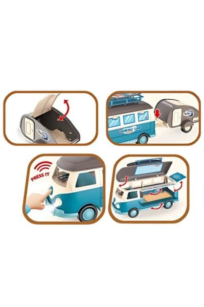 Işıklı Sesli Dokunmatik Tatil Karavanı
