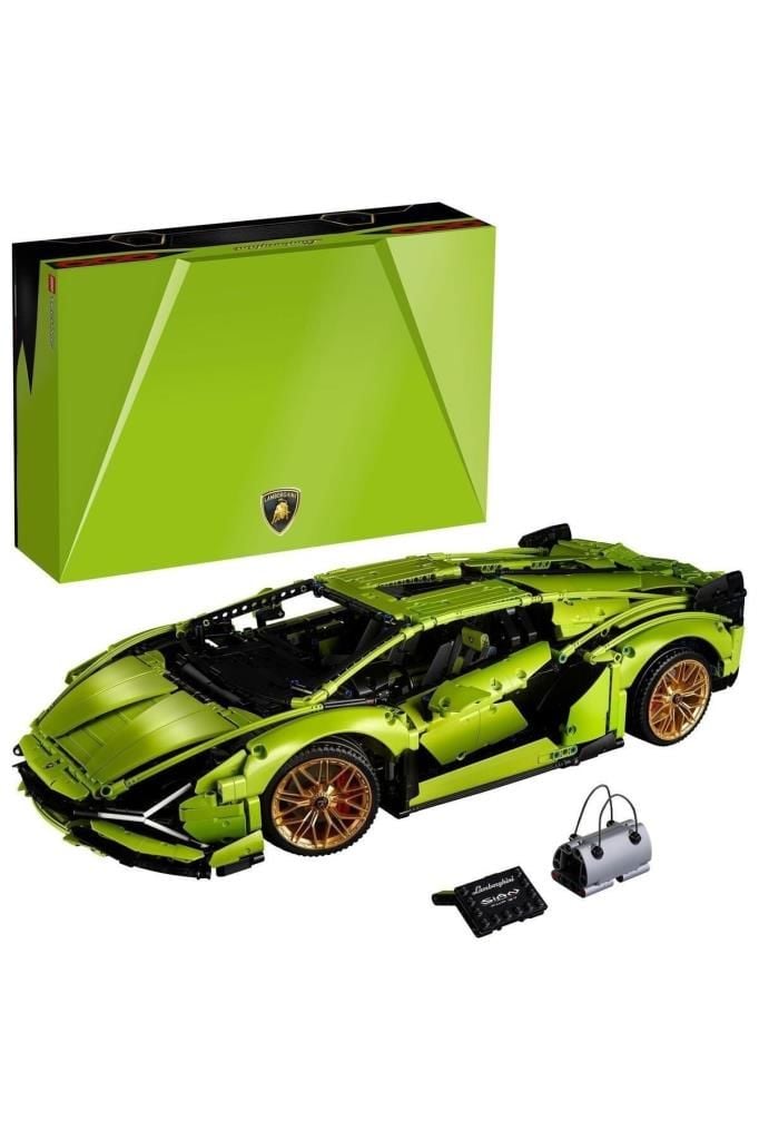 LEGO ® Technic Lamborghini Sián FKP 37 (42115) -Yetişkinler İçin Koleksiyonluk Yapım Seti(3696 Parça)