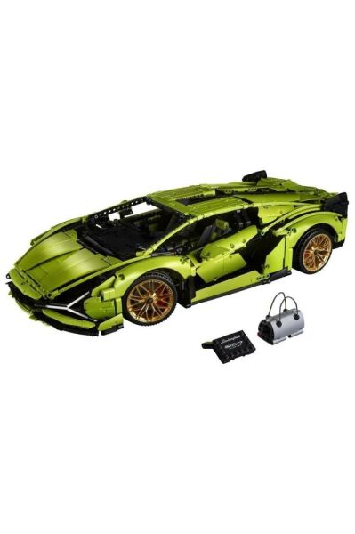 LEGO ® Technic Lamborghini Sián FKP 37 (42115) -Yetişkinler İçin Koleksiyonluk Yapım Seti(3696 Parça)