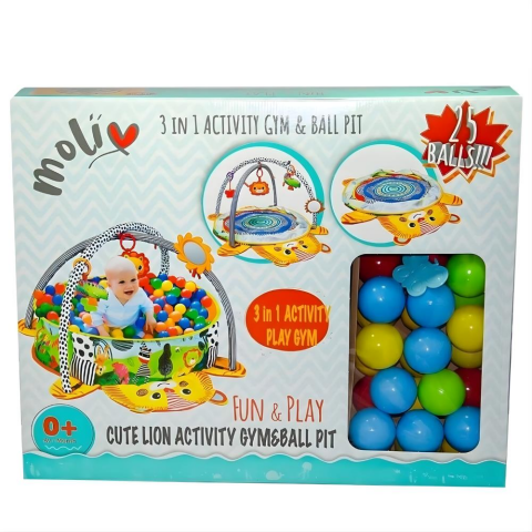 Top Havuzu Oyun Halısı 3 in 1