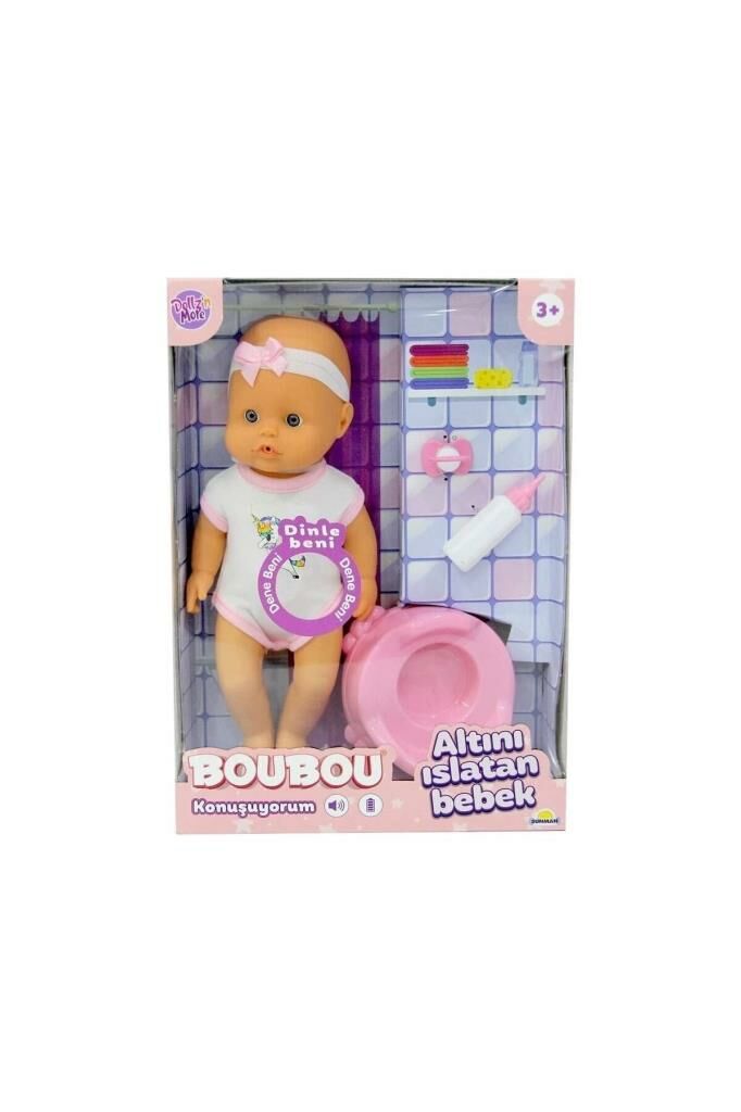 Boubou Altını Islatan Sesli Bebek Seti 30 Cm.
