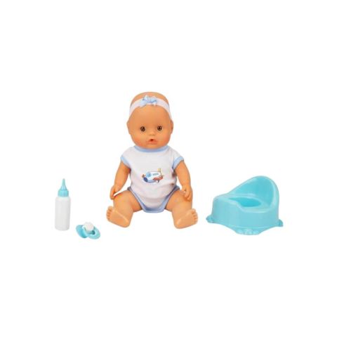 Boubou Altını Islatan Sesli Bebek Seti 30 Cm.