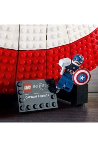 LEGO ® Marvel Kaptan Amerika’nın Kalkanı 76262 – Yetişkinler için Yapım Seti (3128 Parça)