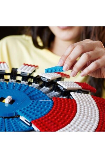 LEGO ® Marvel Kaptan Amerika’nın Kalkanı 76262 – Yetişkinler için Yapım Seti (3128 Parça)
