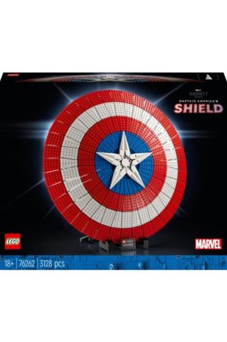 LEGO ® Marvel Kaptan Amerika’nın Kalkanı 76262 – Yetişkinler için Yapım Seti (3128 Parça)