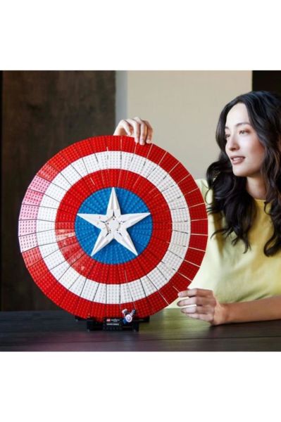 LEGO ® Marvel Kaptan Amerika’nın Kalkanı 76262 – Yetişkinler için Yapım Seti (3128 Parça)