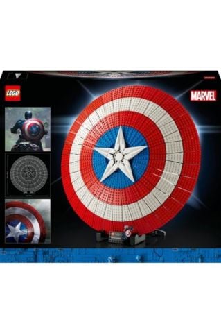 LEGO ® Marvel Kaptan Amerika’nın Kalkanı 76262 – Yetişkinler için Yapım Seti (3128 Parça)
