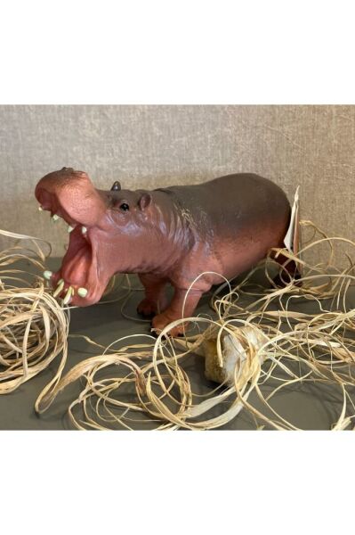Suaygırı Hipopotam Hayvan Figürlü Oyuncak 20cm