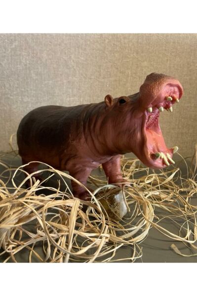 Suaygırı Hipopotam Hayvan Figürlü Oyuncak 20cm