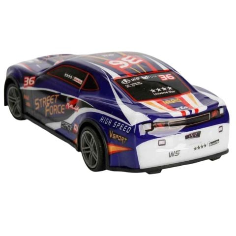 1:24 Cool Wind Uzaktan Kumandalı Mavi Yarış Arabası