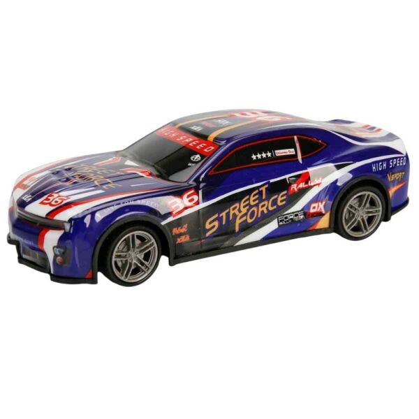 1:24 Cool Wind Uzaktan Kumandalı Mavi Yarış Arabası