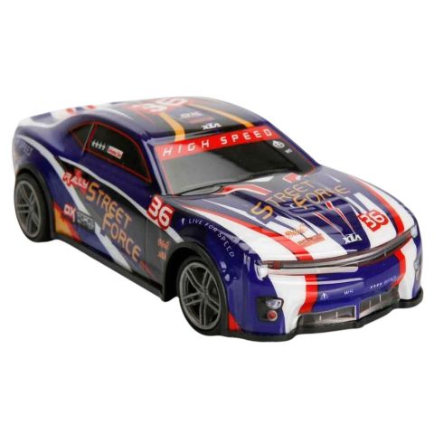 1:24 Cool Wind Uzaktan Kumandalı Mavi Yarış Arabası