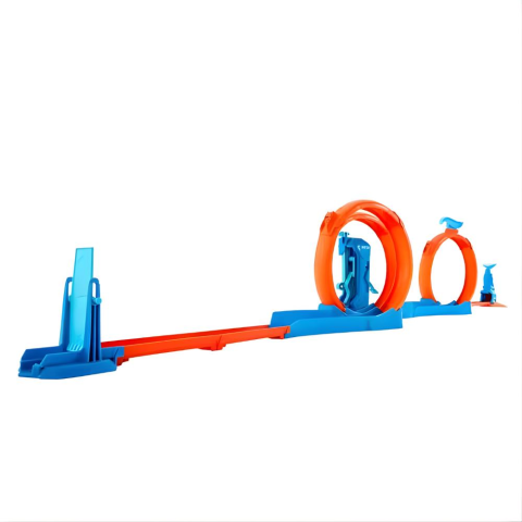 3in1 Hot Wheels Track Creator Üçlü Çemberde Pist Seti JDW39