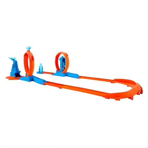 3in1 Hot Wheels Track Creator Üçlü Çemberde Pist Seti JDW39