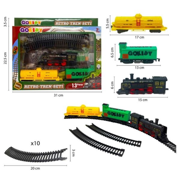 IŞIKLI TREN SETİ