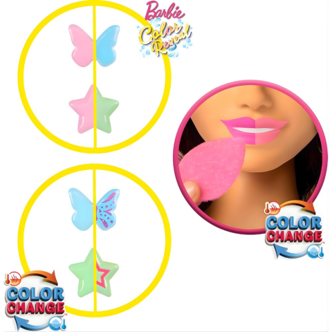 Barbie Saç Tasarımı Büstü Kahverengi Saçlı JFG82