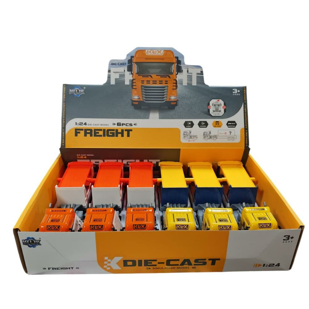 Metal Sürtmeli Işıklı Sesli Tır