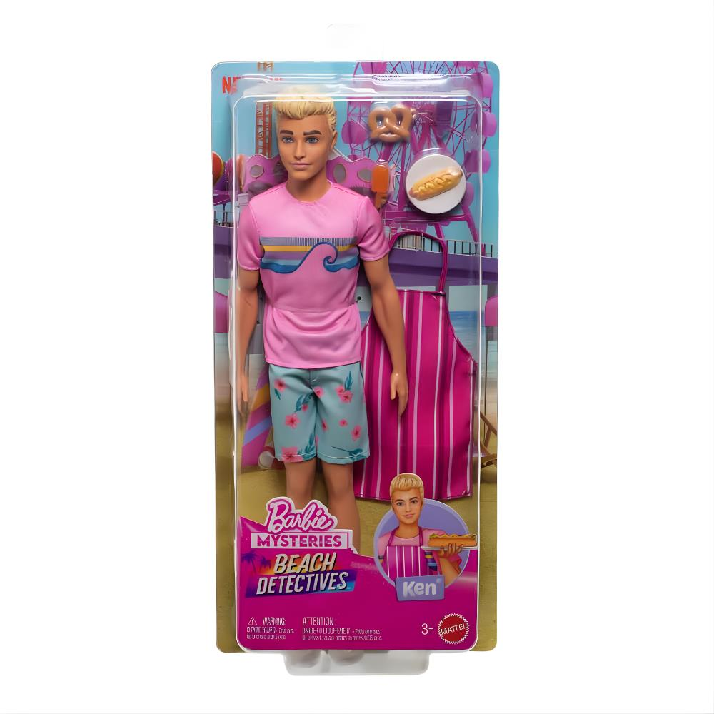 Barbie Mysteries Beach Detectives Ken Bebek JFV65