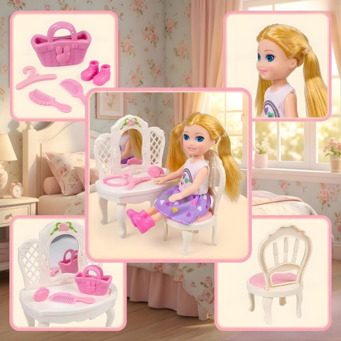 Seher Bella Sparkle Oyun Evi Seti 7027