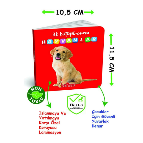 İlk Kütüphanem İlk Sözcükler 8'li Kitap Seti