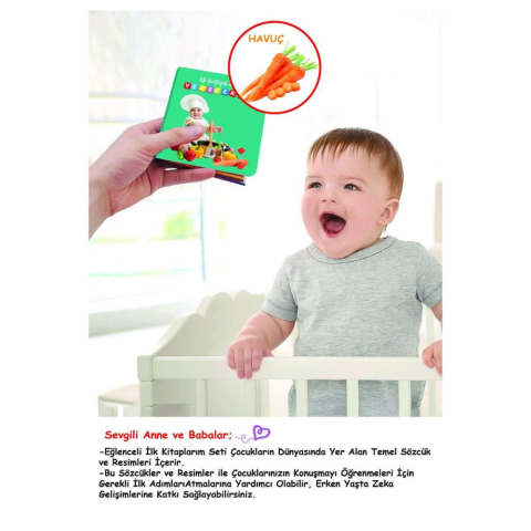 İlk Kütüphanem İlk Sözcükler 8'li Kitap Seti